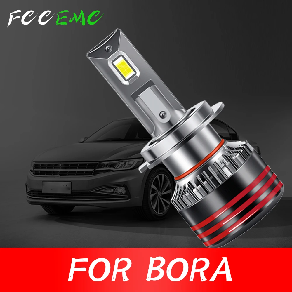 

A Pair LED Auto Headlight CANBUS H3 H4 H7 H11 H16 9006 For VW Bora Bulbs CPS Car Lights Accessories White Lamp 6000K