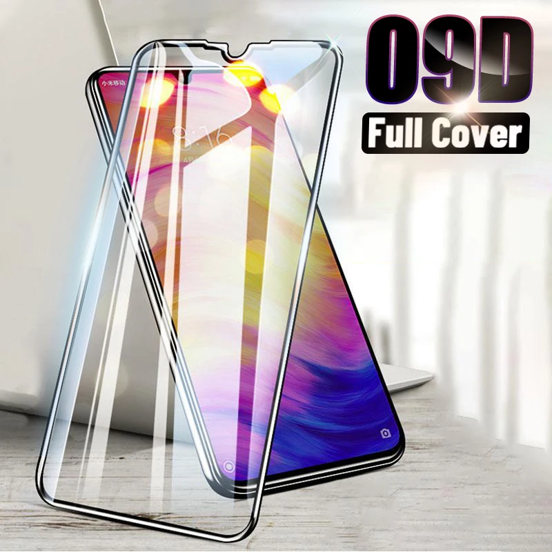 Закаленное стекло 9D с полным покрытием для Xiaomi Mi Note 10 Pro 9 SE Lite защитная пленка