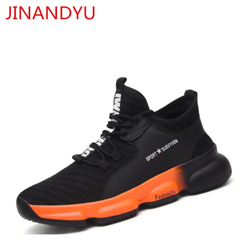 Сверхлегкие рабочие защитные ботинки со стальным носком Мужские дышащие уличные