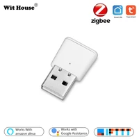 wit house tuya zigbee signal repeater usb zigbee hub signal expand 20 30m smart home automation module