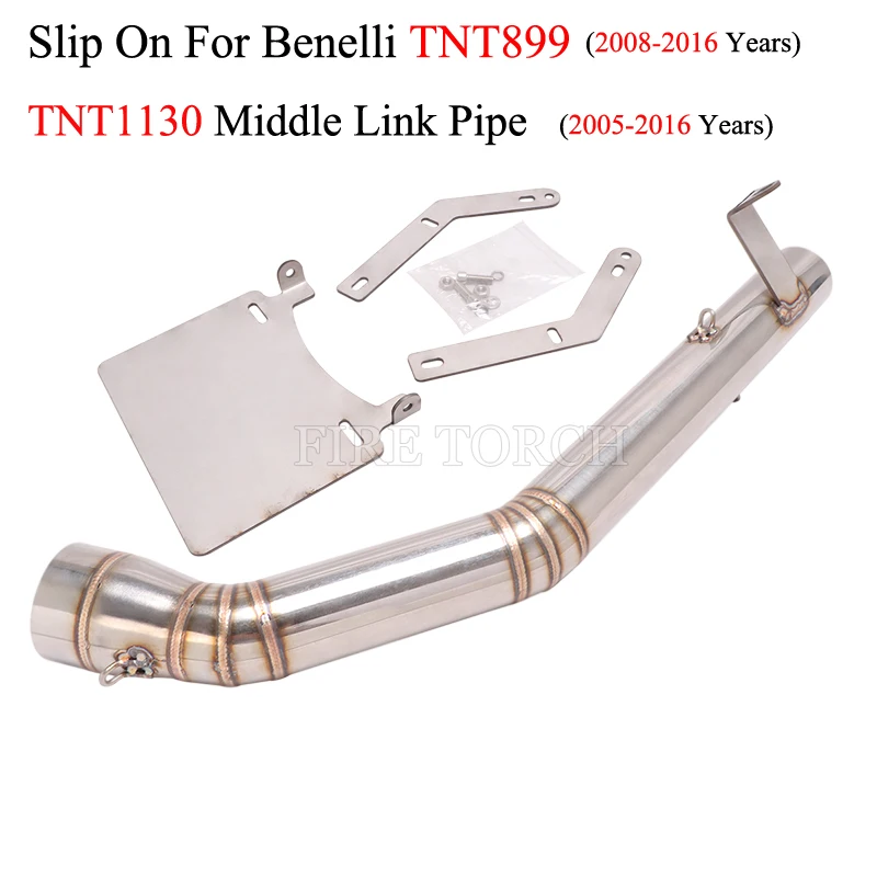Выхлопная труба для мотоцикла Benelli TNT899 TNT1130 2005-2016 из нержавеющей стали - купить по