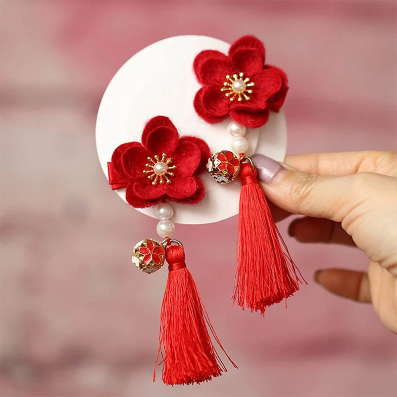 2 шт. детские заколки для волос в китайском стиле|Аксессуары| |