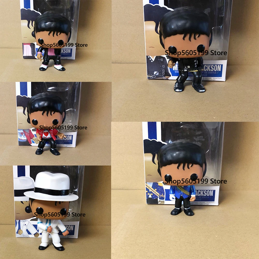 Новинка! Экшн фигурки POP MICHAEL JACKSON BAD BILLIE JEAN BEAT IT SM00TH CRIMINAL с коробкой виниловые
