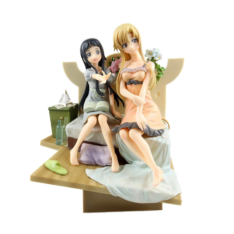 

Экшн-фигурка японского аниме Kawaii Asuna Yuuki Yui, ПВХ игрушка, искусство, онлайн кукла для мамы и дочери, декор для комнаты, подарок для мальчика, 21 с...