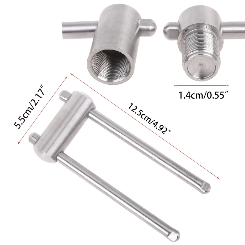 Пресс для бильярдного наконечника из нержавеющей стали формирователь 14 мм