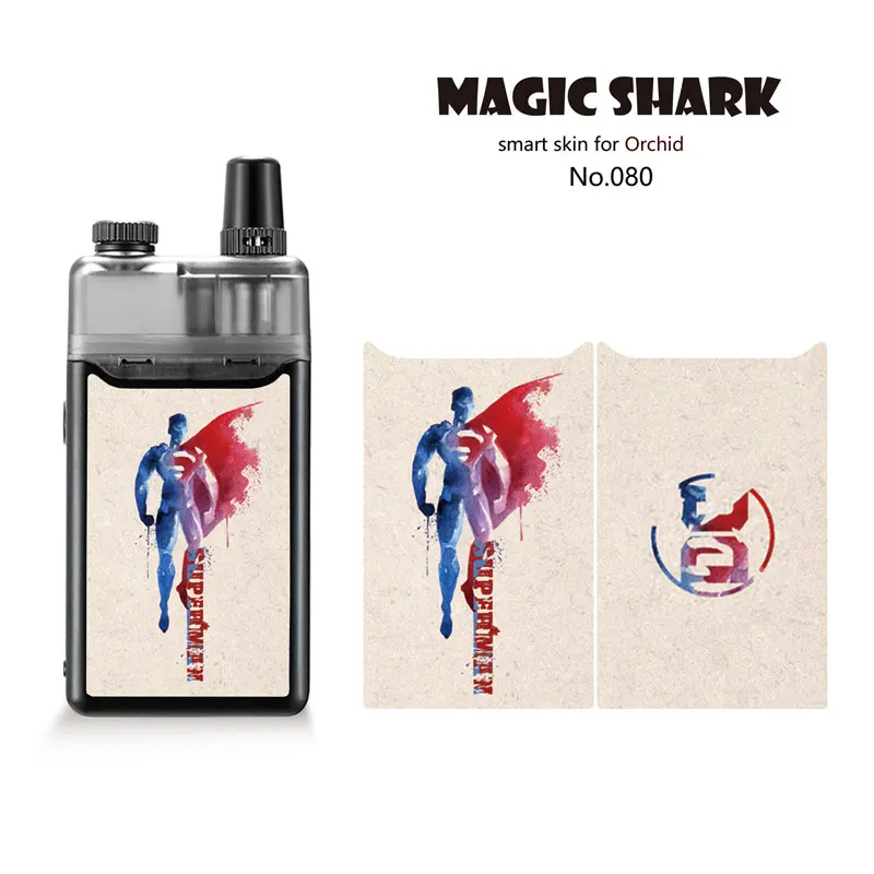 Футляр для вейпа Magic Shark Marvel DC Капитан Америка Человек-паук Супермен Мстители ПВХ