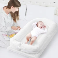 portable baby crib newborn folding bed pure cotton soft comfortable baby nest bed toddler bed in bed pressure proof bionic bed