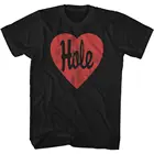 Отверстие Кортни одежда красного цвета с надписью Love с сердечком Мужская футболка для фотосъемки в стиле гранж с изображением рок-группы музыки Мерч