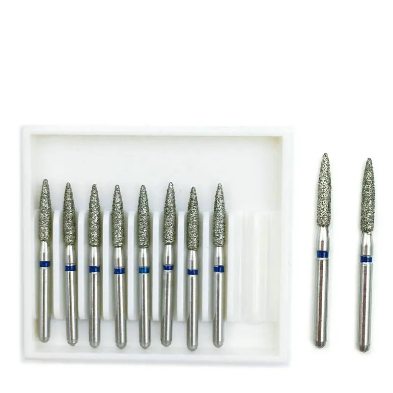 1 коробка стоматологических алмазных Бур Средний FG 6 мм для высокоскоростного