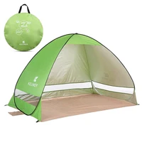outdoor beach tent automatic instant up tent anti uv camping tent sun shelter cabana for camping fishing hiking picnic travel