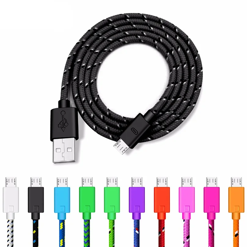 Micro USB Cable 1M Fast Charging Data Cord Charger Adapter For Samsung S7 Xiaomi Huawei Android Phone usb Wire | Мобильные телефоны