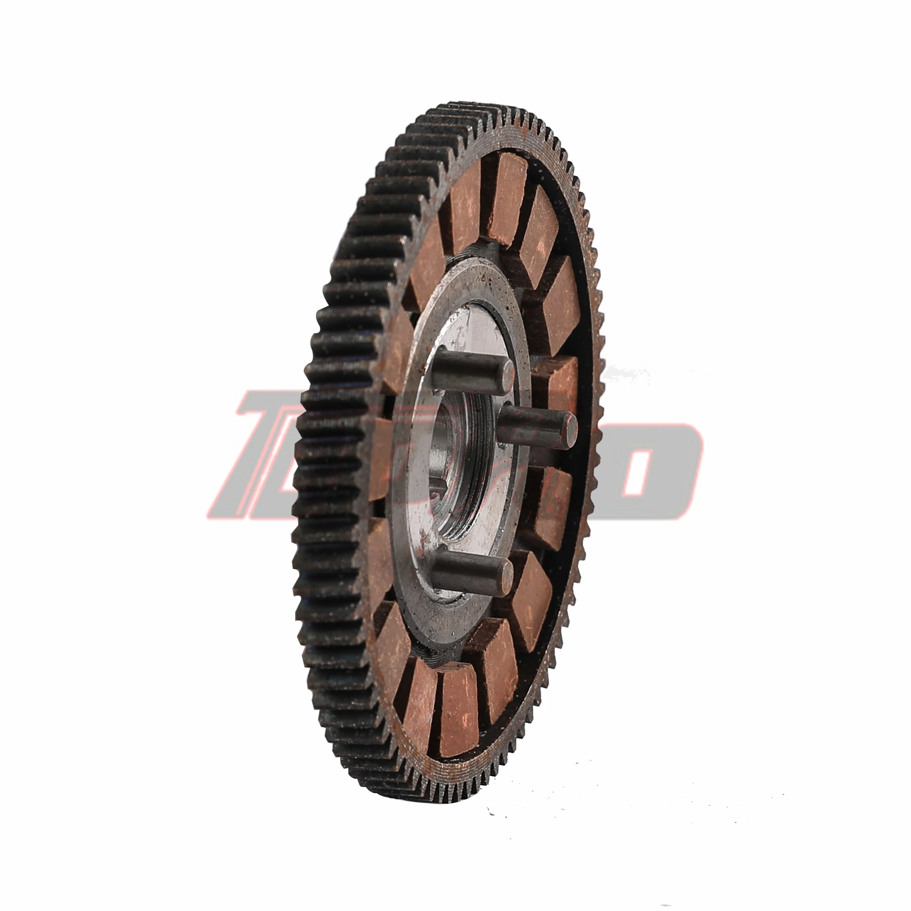 TDPRO New Racing Heavy Duty Clutch Pad Minimoto 80cc 2 тактный велосипед мотоцикл размер двигателя