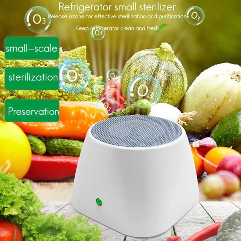 Home Portable Mini Air Purifier USB Power Ozone Generator Fridge Food Shelf Life Extender &amp Odor Eliminator | Бытовая техника