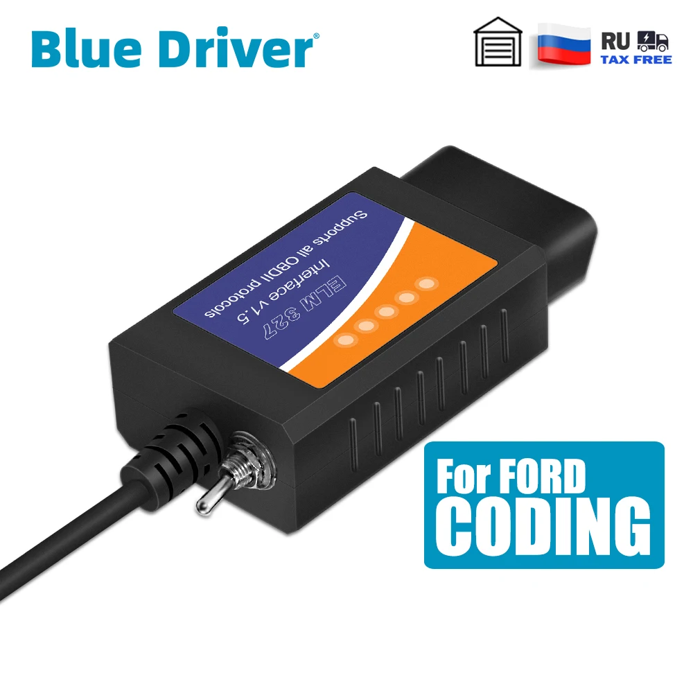 USB-сканер FORScan ELM327 версии 327 для диагностики автомобиля Ford | Автомобили и мотоциклы