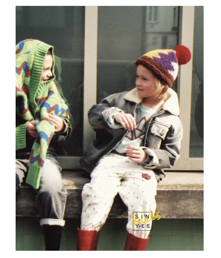 Новое поступление Тао Брендовая детская шапка для девочек зимняя мультяшная детская шапка s мальчики шапки теплая вязаная детская шапка эластичность От 2 до 10 лет