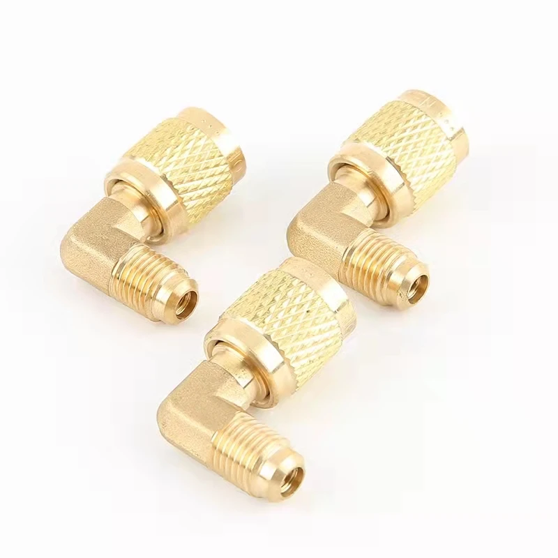 Адаптер к 5/16 дюймовому зарядному насосу с шлангом R410A латунь для хладагента HVAC