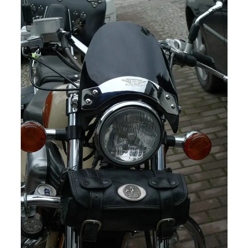 Motorcycle Windscreen For Honda Shadow Spirit VLX 600 VT600C 1100 VT1100C 750 VT750 Upper Fork Tube Mount Windshield Meter Visor |