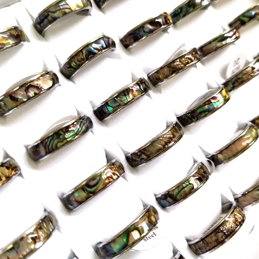 36/50 шт. кольца из нержавеющей стали 316L ширина 6 мм