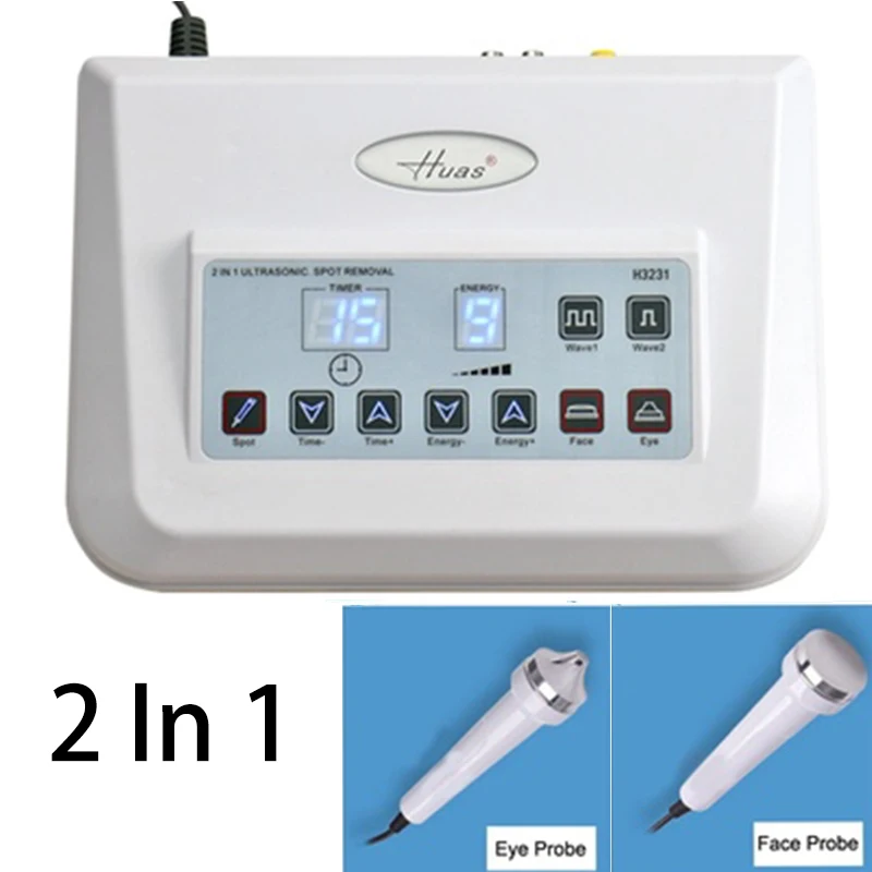 

2 in 1 Ultrasonic Face Massager Beauty Device Facial Body Massage Tools Therapy Ultrasound Machine Skin Tightening Anti Aging