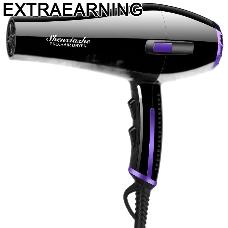 

Barbearia Suszarka Blow Drier Hand Air Brush Haar Droger Escova Diffuser Phon Capelli Cabelo Secador De Pelo Hair Dryer