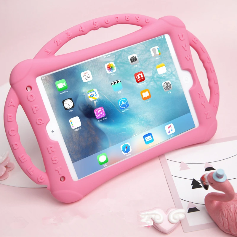 Для iPad 10.2 2019 2020 чехол силиконовый противоударный детский нетоксичный