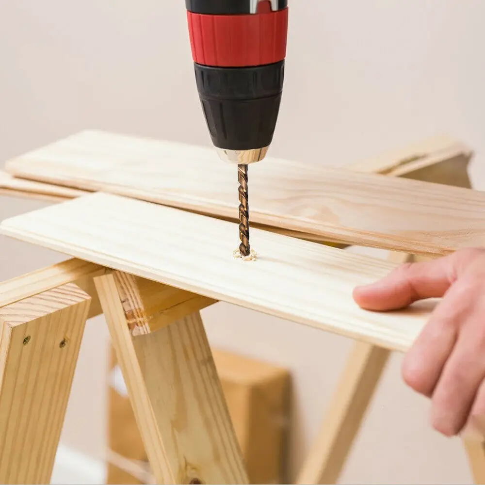 Кобальтовое спиральное сверло с прямым хвостовиком HSS 1 10 мм 52810|Аксессуары для