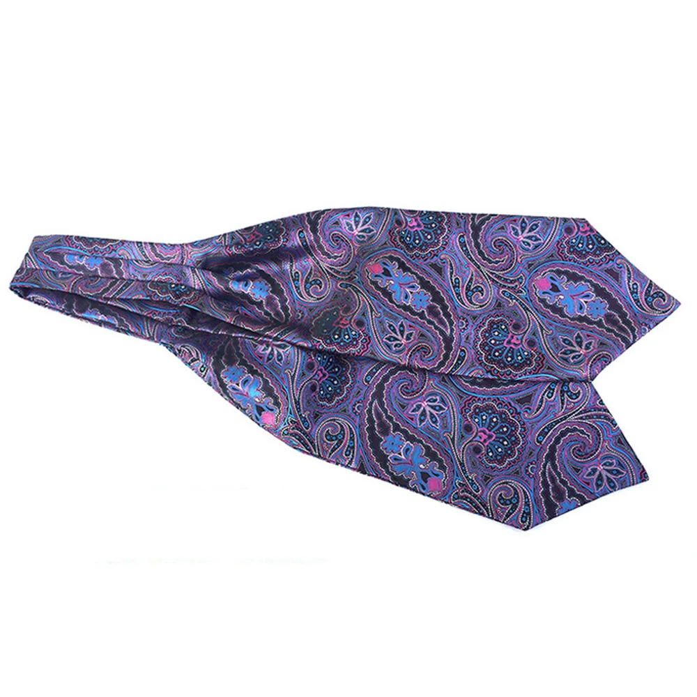 Mens Polka Dots Floral Paisley Silk Cravat Scarves Ascot Wedding Party Neckties HZTIE0512 | Аксессуары для одежды