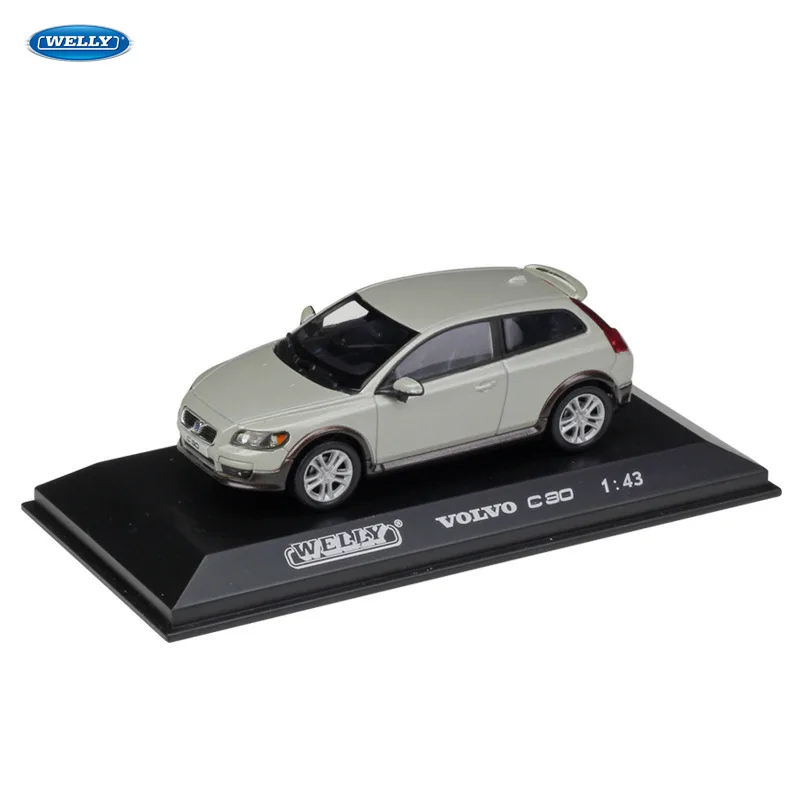 WELLY 1:43 Volvo C30 автомобиль сплав модель автомобиля Моделирование Украшение автомобиля коллекция подарок игрушка Литье модель игрушка для мальчиков