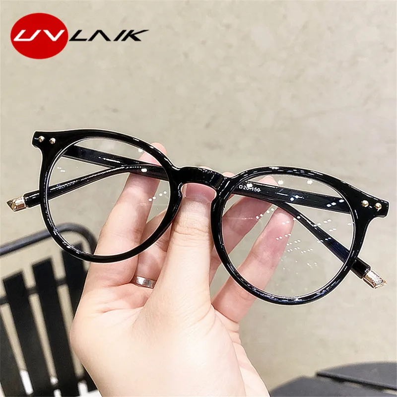 Винтажные очки UVLAIK с блокировкой сисветильник женские прозрачные оправы для