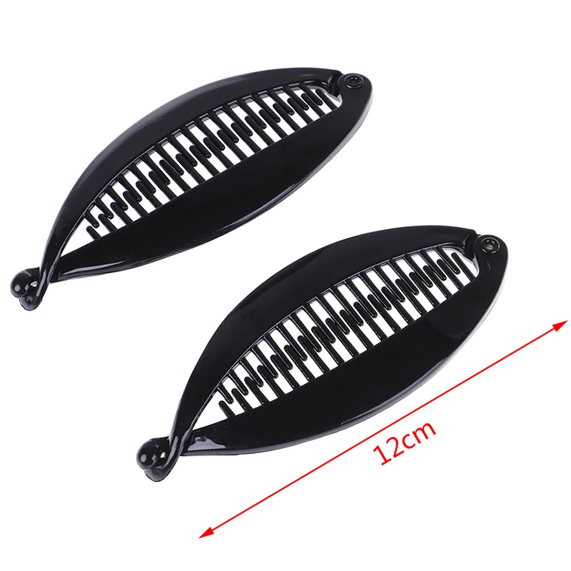 Заколка зажим для волос в форме рыбы женская резиновая шпилька с заколка банан