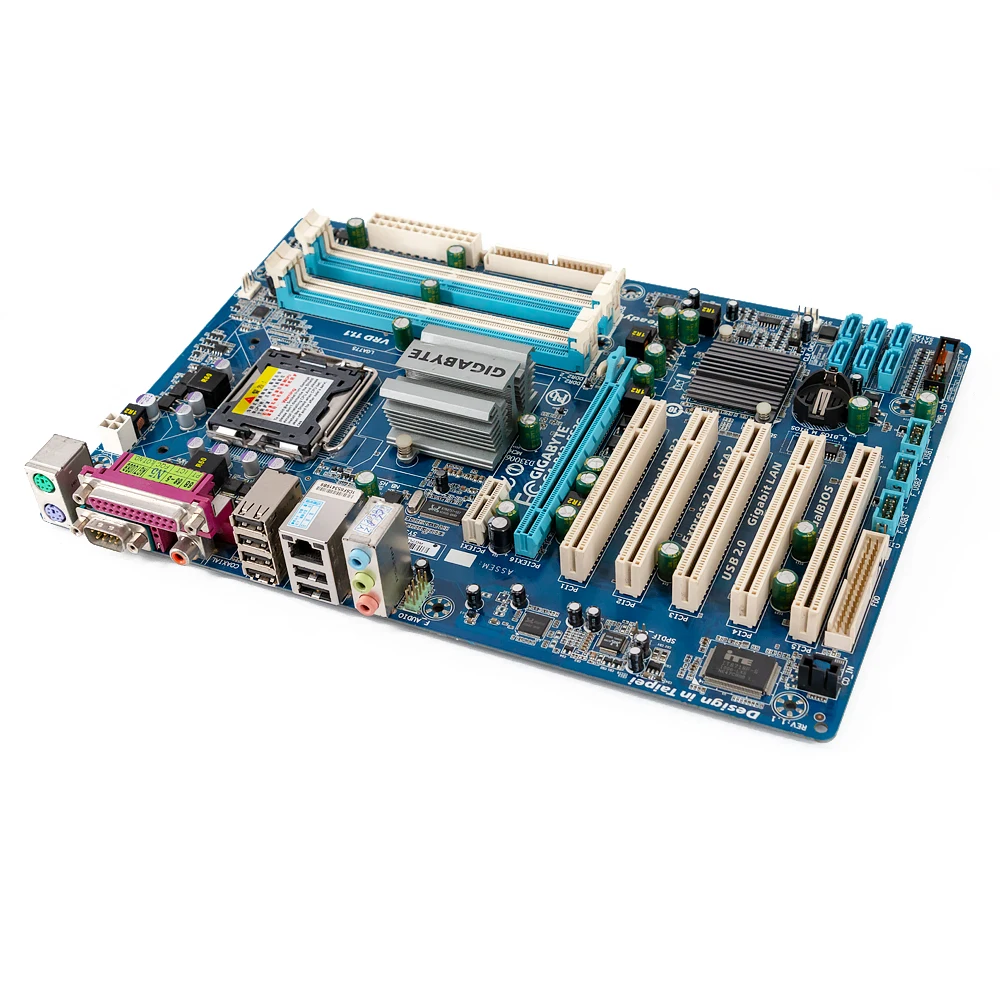 Материнская плата Gigabyte GA-P43-ES3G для настольных ПК Intel P43 LGA 775 Core 2 Extreme Quad Duo DDR2 16G SATA2 ATX