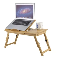 classical portable adjustable folding bamboo laptop table sofa laptop stand desk computer notebook bed table mesa plegable