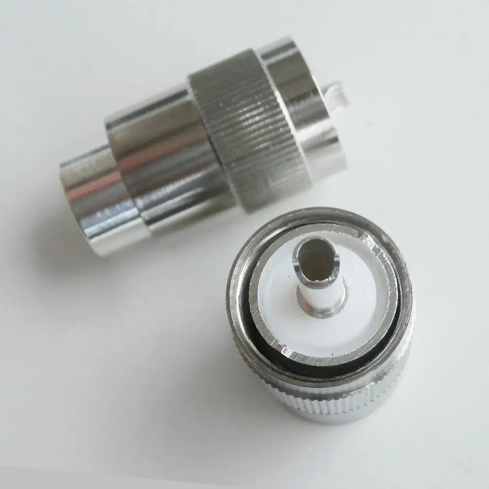 10X шт. коннектор UHF Male SO 239 PL259 SO239 припой с чашей для RG8 RG165 RG213 LMR400 7D FB кабель