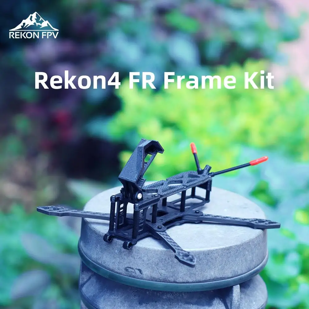 HGLRC Rekon4 FR 4-дюймовый FPV Дрон для фристайла Замена 180 мм 3K Углеродное волокно 4