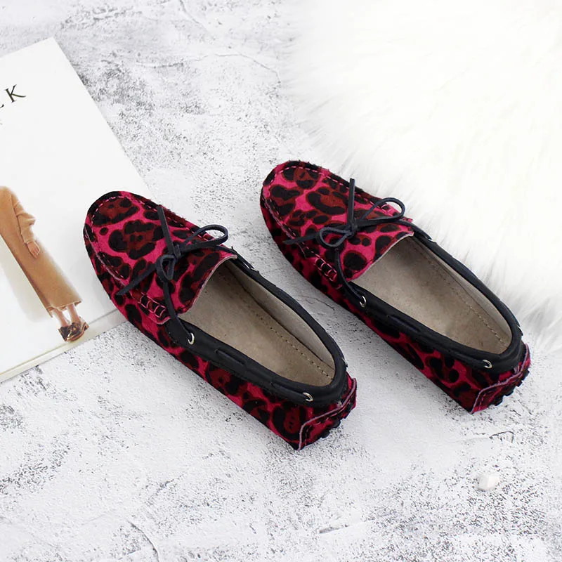 Женская обувь Модель 2020 года из натуральной кожи на плоской подошве Повседневные