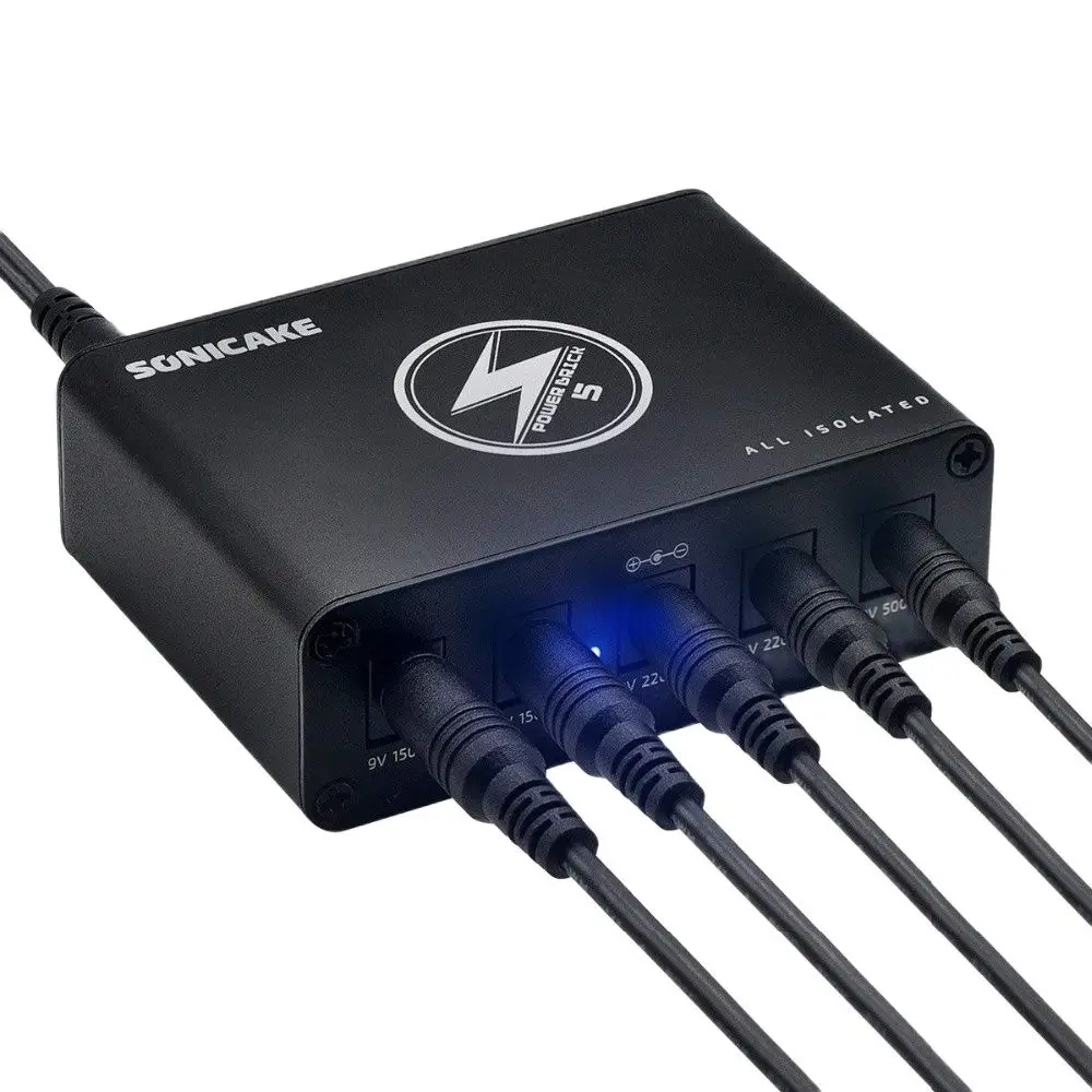 

Изолированный источник питания SONICAKE, 5 выходов постоянного тока, 2x9 В, 150 мА, 2x9 В, 220 мА, линейный выход, дополнительное подключение с вилкой EU/AU...