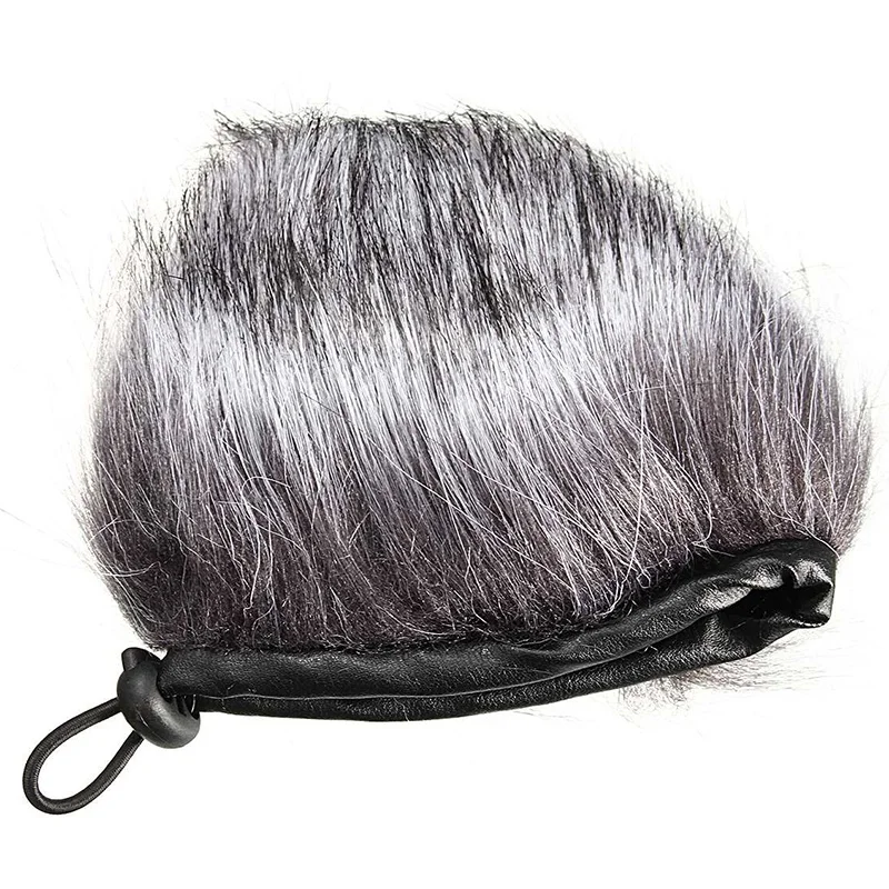 Интервью микрофон камера ветрозащитный искусственный мех крышка муфта Windsn рукав