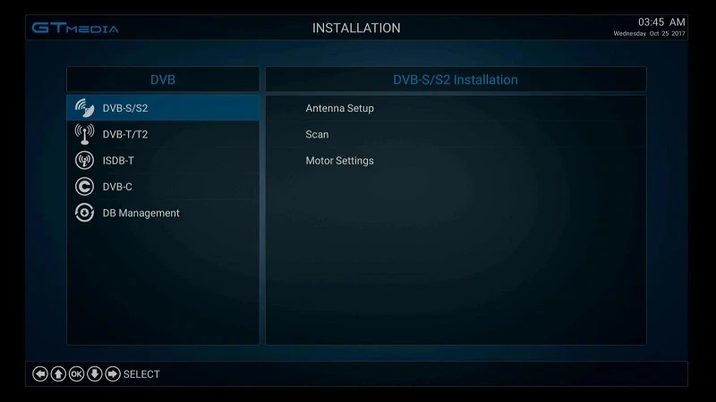 GT медиа GTC Android 6,0 ТВ приставка DVB-S/S2 DVB+ T/T2/Cable/ISDBT 4 K/3D/H.265/MPEG-4 фильмы Поддерживаемые Amlogic S905D 2G+ 16G ТВ приставка
