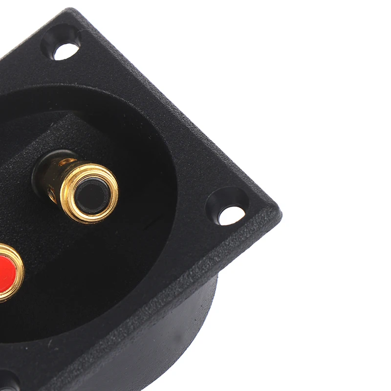 Разъем для динамика круглая пружинная чашка сабвуферный штекер автомобильный