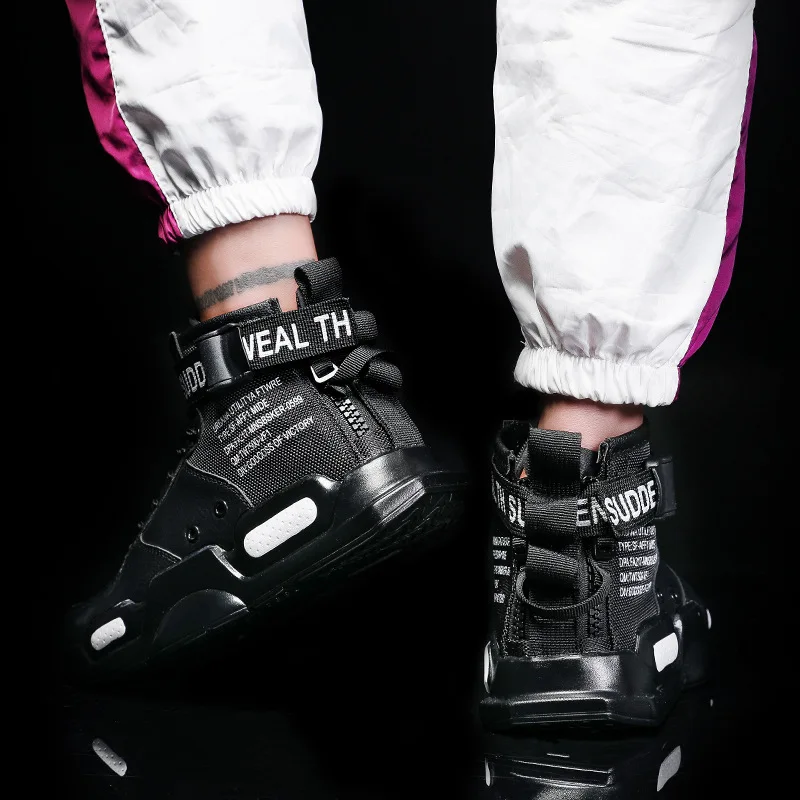Мужские и женские высокие кроссовки 2022 повседневная обувь в стиле хип-хоп