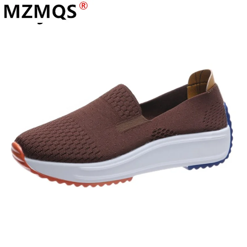 

2021 Spring Women's Set Foot Sneakers Fashion Outdoor Platform Comfortable Women's Vulcanized Shoes Light Casual Shoes for Woman