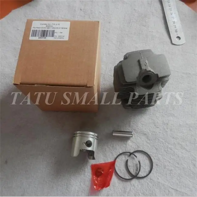 Комплект поршней цилиндра NB411 40 мм для ROBIN SUBARU EC04 CG411 2cc кусторез zyводческой