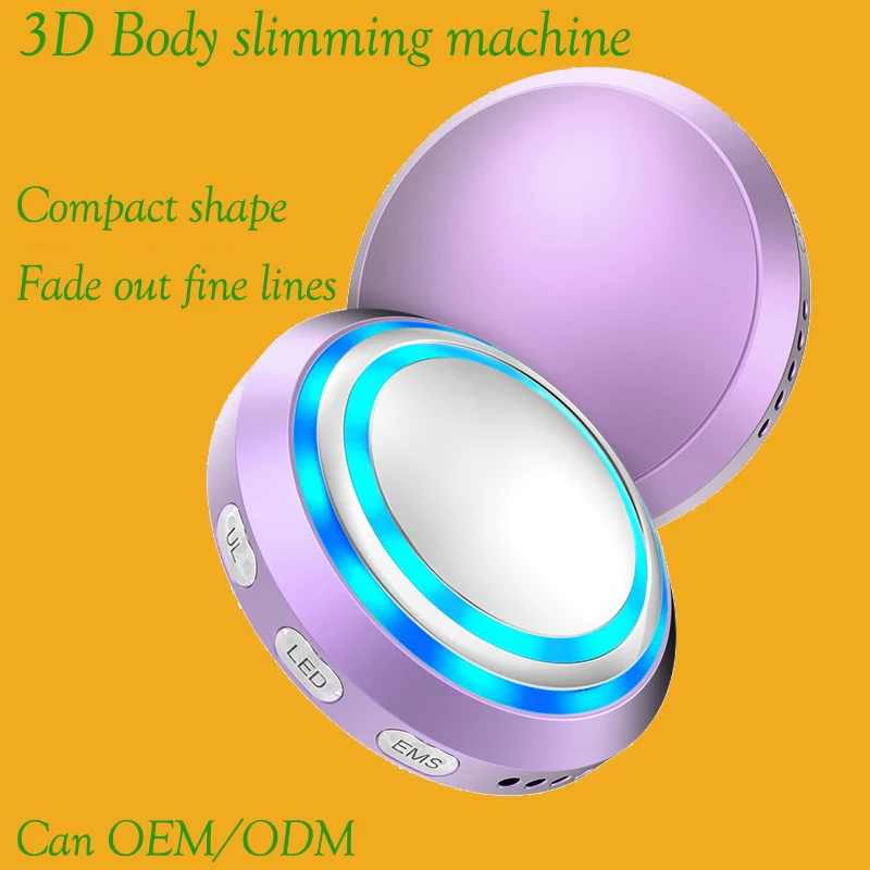 Goedkoop Ems 3D Afslanken Massager Fat Brander Machine Ultrasone Led Gewichtsverlies Anti-Cellulite Rimpels Gezicht Vet Huid Voedende Body
