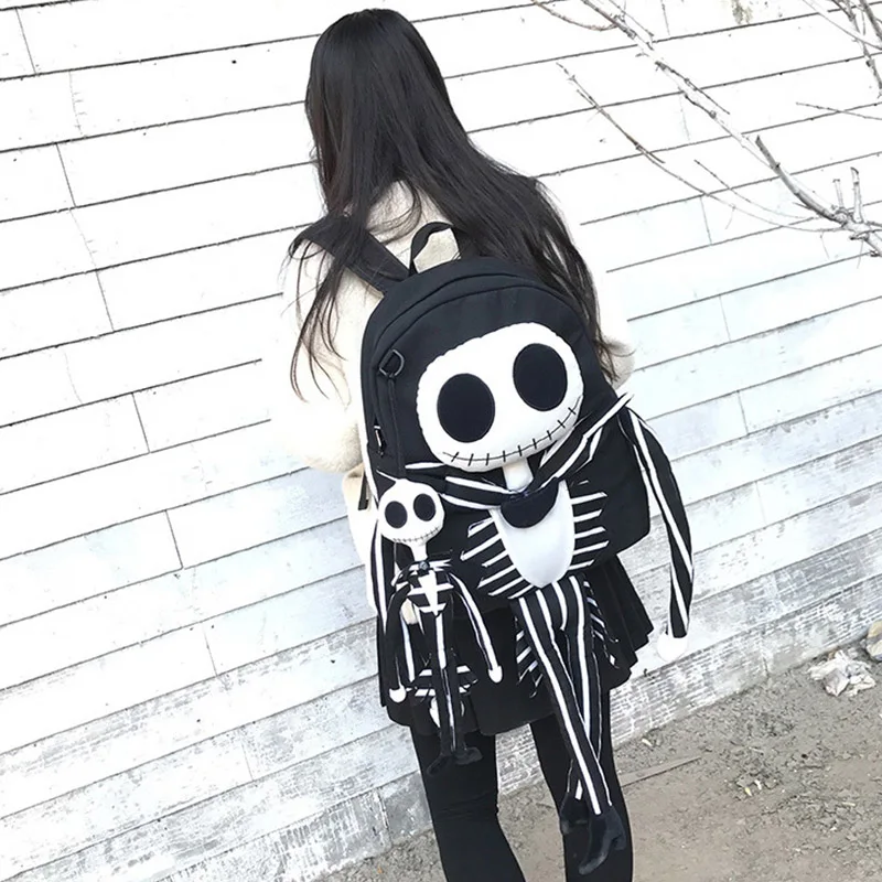 Модный рюкзак для Хэллоуина мужчин и женщин персонализированные уличные принты