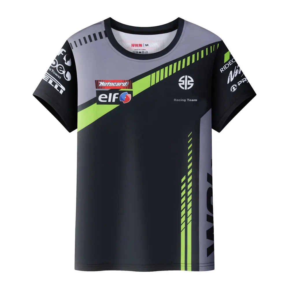 

Kawasaki T-Shirt Sweatshirt Men's Summer Cycling 3D Printed T-Shirt High Quality Street Style Elements Festival Party Leisure