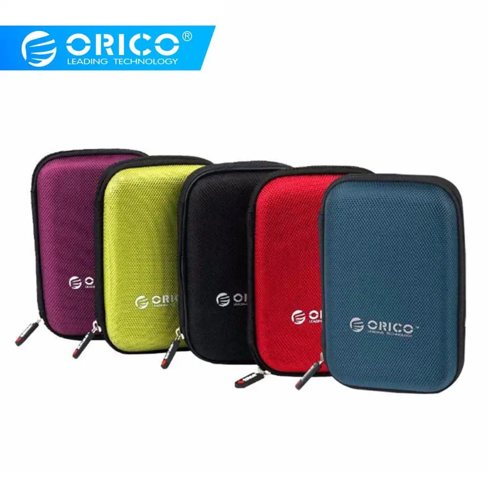 ORICO PHD-25 2,5 дюймов портативный внешний жесткий диск защитная сумка двойной буферный слой HDD защитный чехол-черный