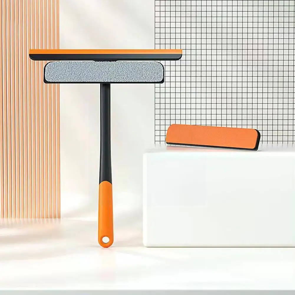 Щетка для очистки окон двухсторонняя зеркальная Чистящая бытовой зеркальный