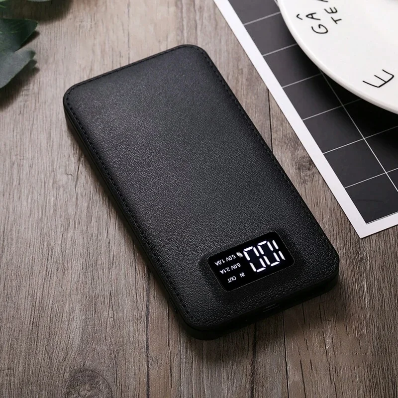 10000 мАч Внешний аккумулятор PoverBank 2 USB lcd Портативный мобильный телефон зарядное