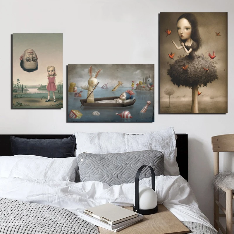 Lowbrow художественная живопись в жанре Марк риден николетта церкколи постер на