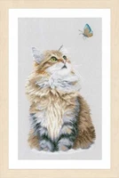 gg rs cotton self matching cross stitch cross stitch rs cotton comes with no prints no prints lan pn 0171041 cat and butterfly